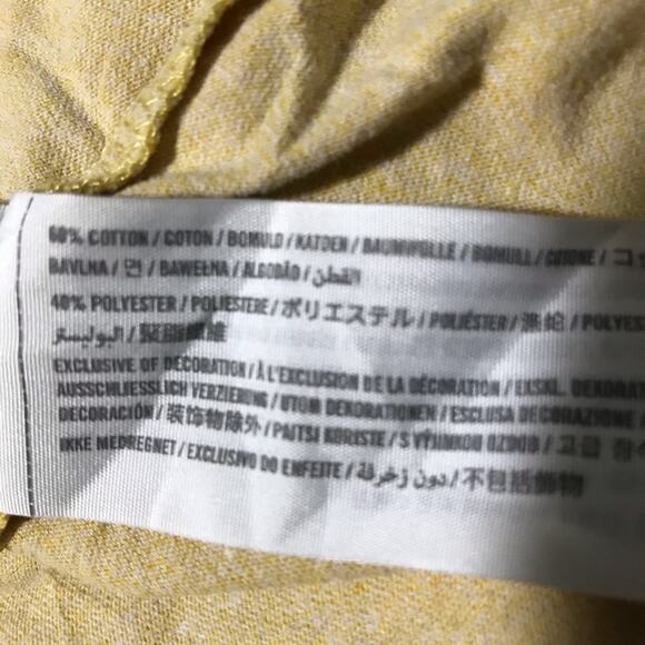 Abercrombie & Fitch womens M yellow New York moose short sleeve tshirt comfy - Picture 4 of 8